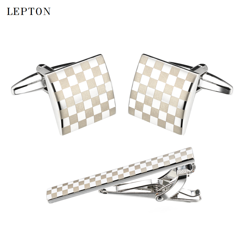 Lepton Classic Square  Laser M - مراجعة Tie Bar Set Gift وسعره