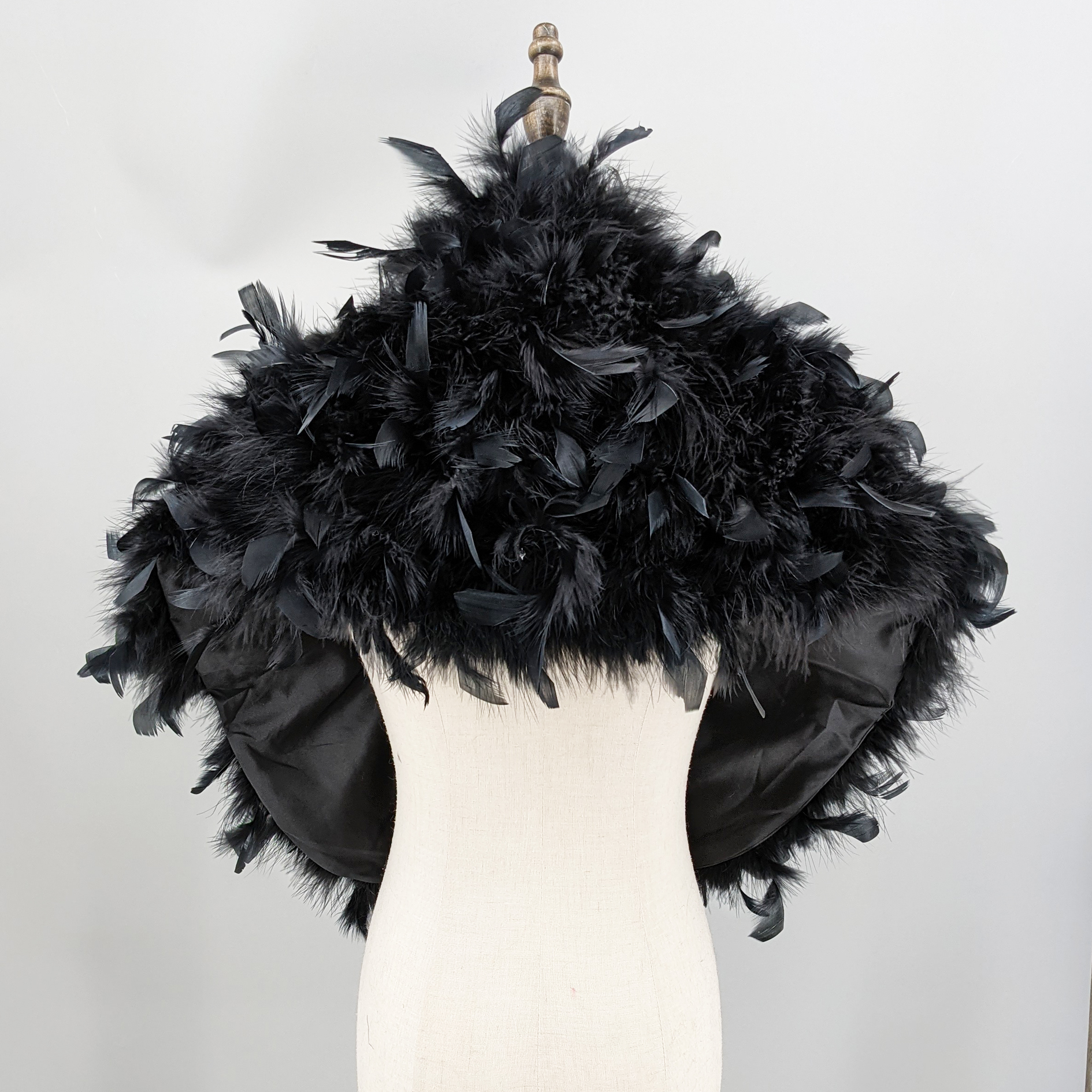 Black Feather Shawl for Women  - مراجعة Stole Wedding Shawl وسعره