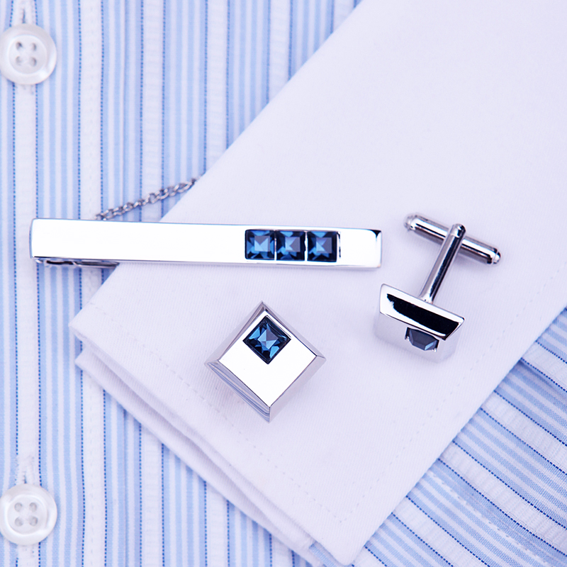 KFLK High Quality Cuff links n - مراجعة Tie Bar Set Gift وسعره