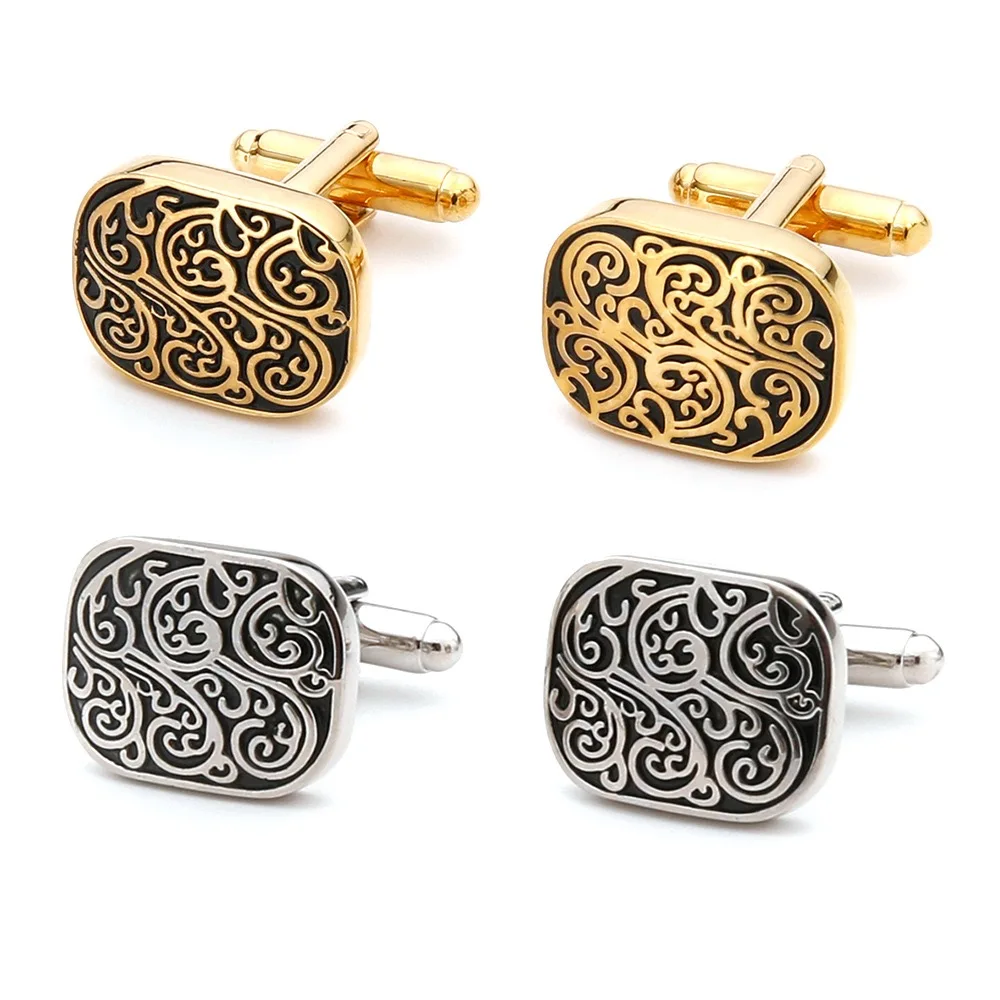 High Quality Gold Cufflinks Vi - مراجعة Tie Clip Silver وسعره