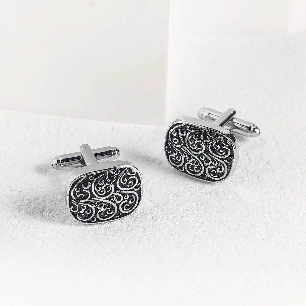 High Quality Gold Cufflinks Vi - مراجعة Tie Clip Silver وسعره