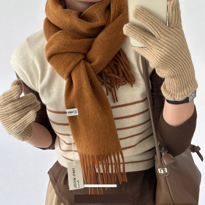 Elegant Good Quality 100% Wool - مراجعة Muffler Men Wool وسعره