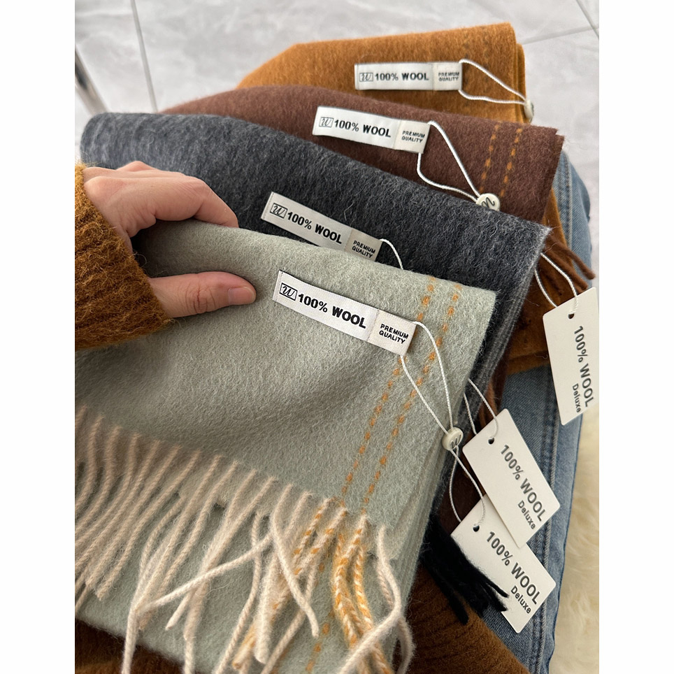 Elegant Good Quality 100% Wool - مراجعة Muffler Men Wool وسعره