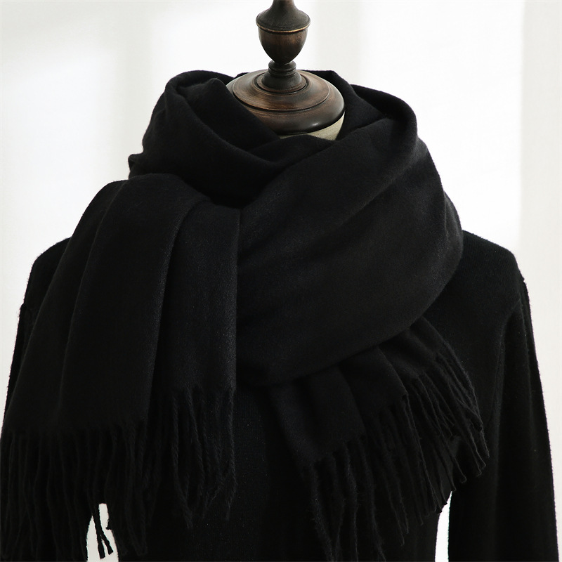 Fashion Scarf Man Winter Warm  - مراجعة Muffler Men Wool وسعره