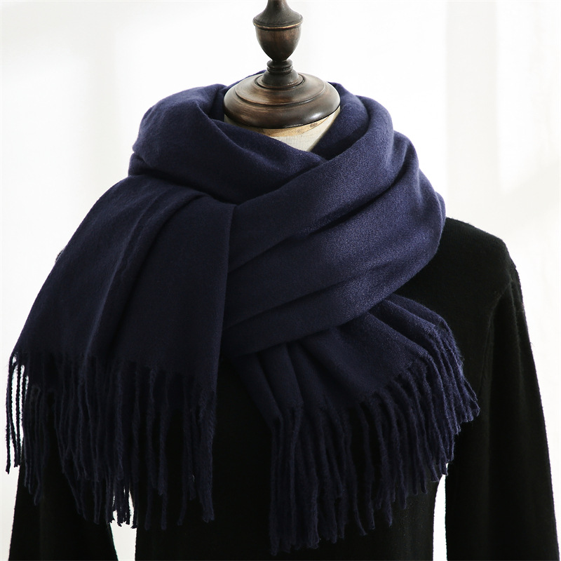 Fashion Scarf Man Winter Warm  - مراجعة Muffler Men Wool وسعره
