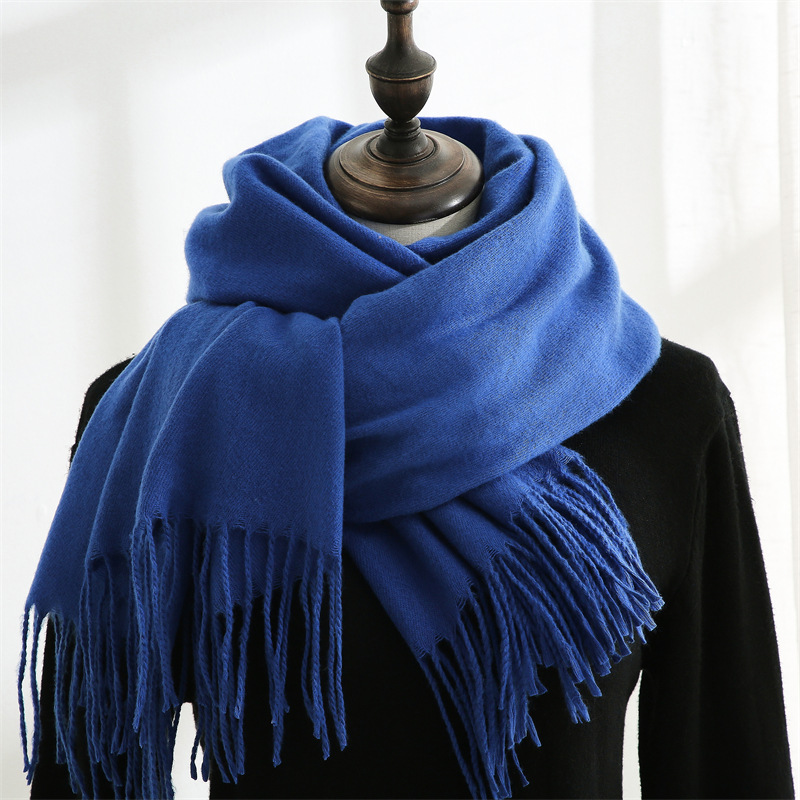 Fashion Scarf Man Winter Warm  - مراجعة Muffler Men Wool وسعره