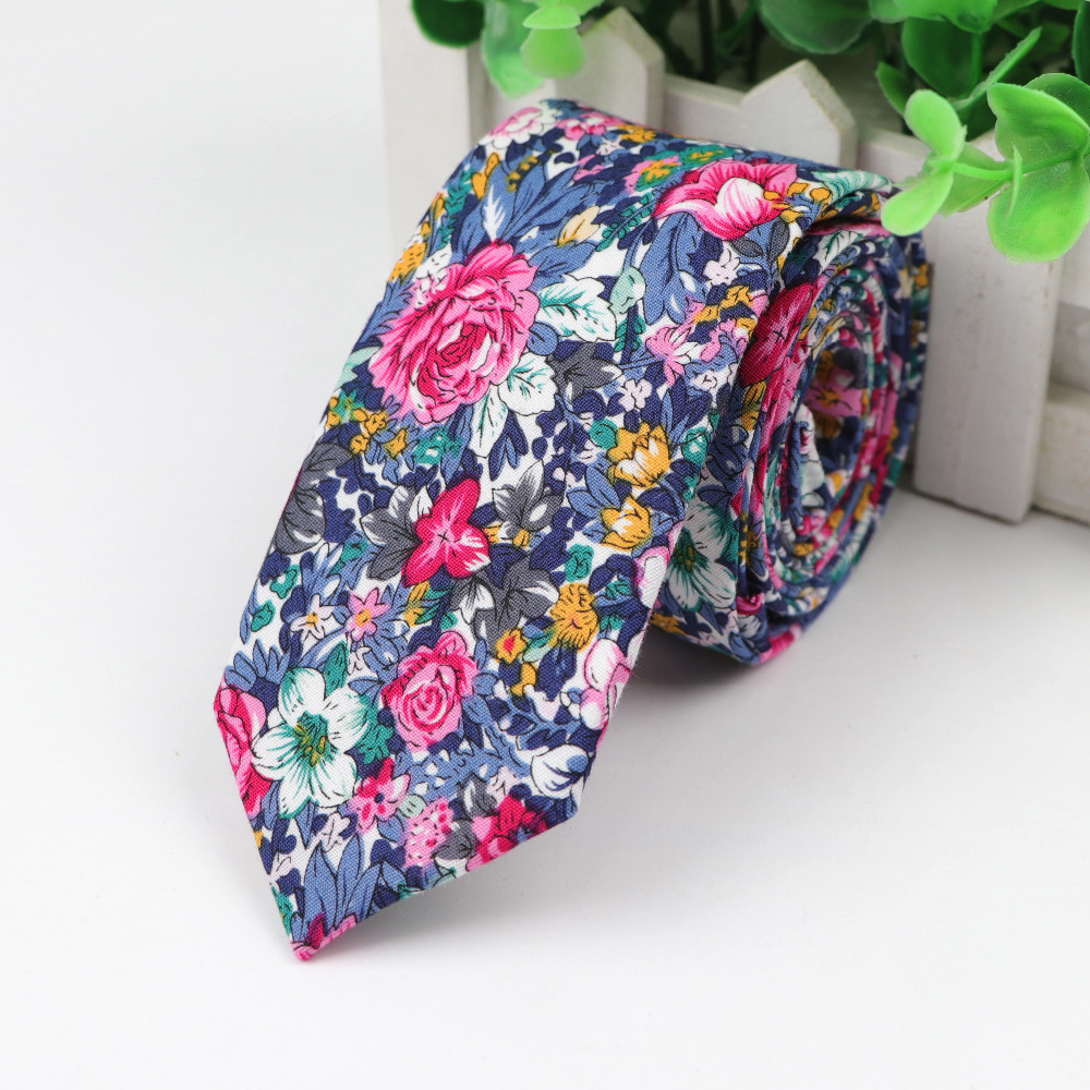 Cotton Flower Tie Men's Colour - مراجعة Skinny Tie Men وسعره