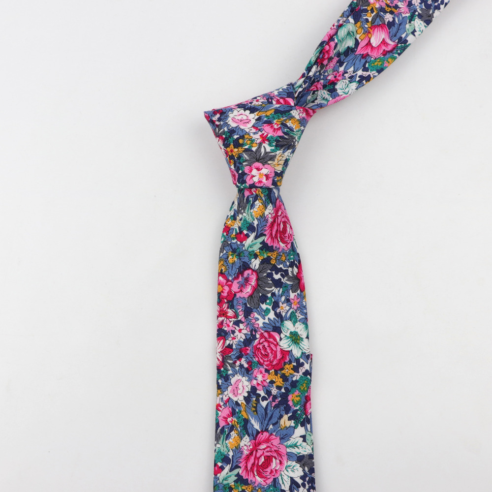 Cotton Flower Tie Men's Colour - مراجعة Skinny Tie Men وسعره