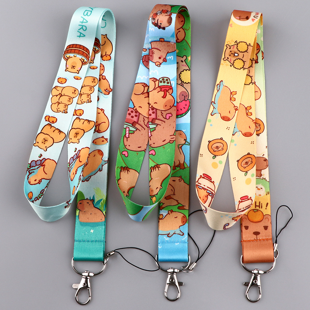 Cute Capybara Lanyards for Key - مراجعة Lanyard Badge Holder وسعره