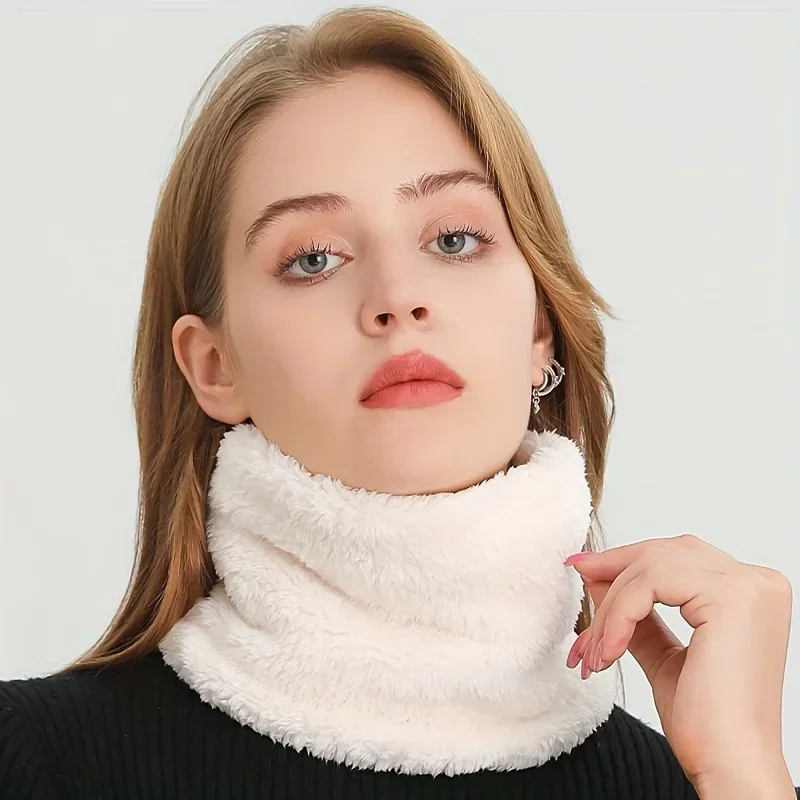 Windproof Plush Infinity Scarf - مراجعة Infinity Scarf Knit وسعره