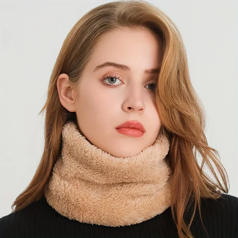 Windproof Plush Infinity Scarf - مراجعة Infinity Scarf Knit وسعره