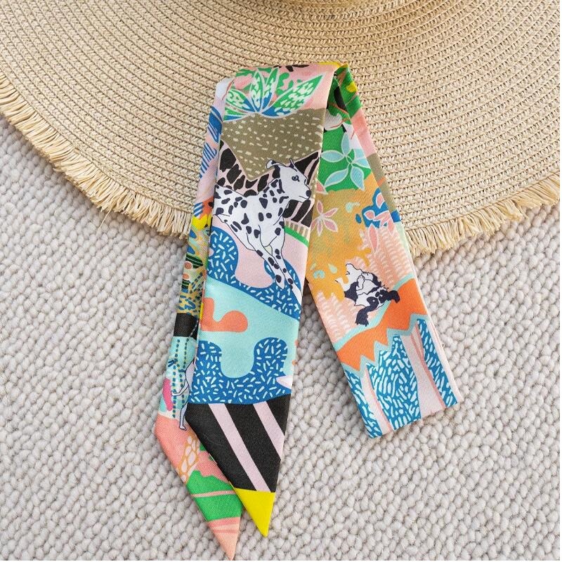 100% Silk Ring Scarf Neckerchi - مراجعة Ascot Neck Scarf وسعره