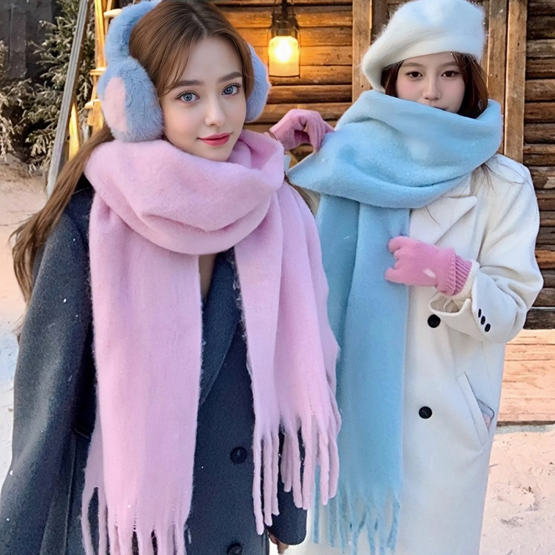 Winter Scarf for Women Cashmer - مراجعة Woven Scarf Blanket وسعره