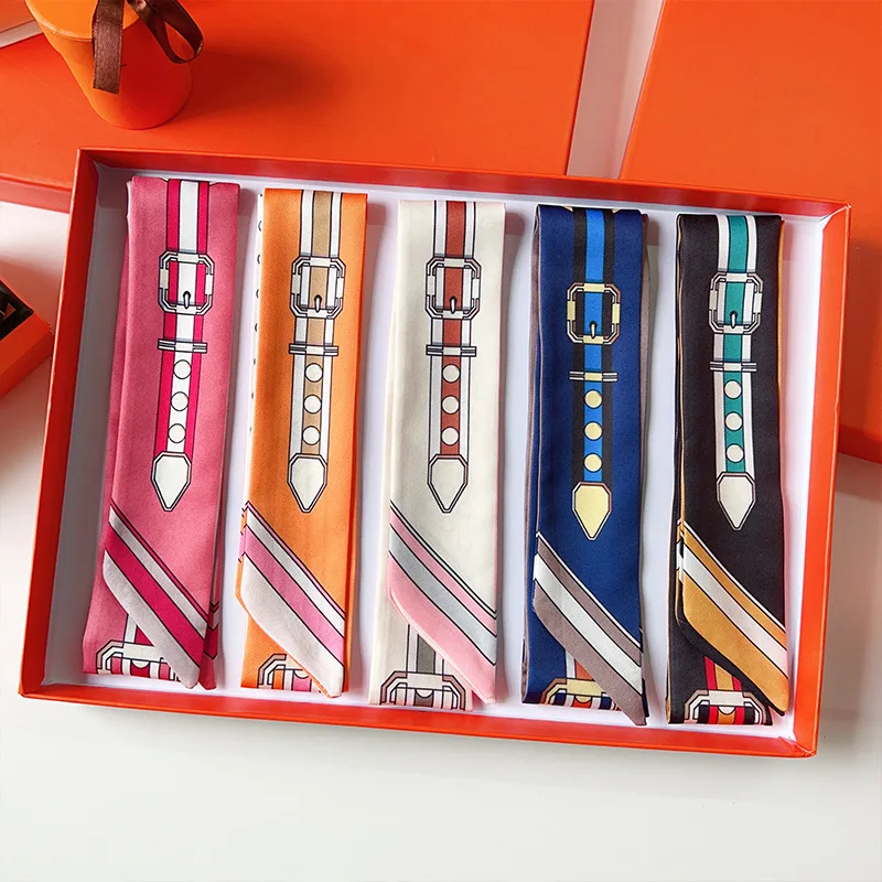 Women Scarf Skinny Silk Scarf  - مراجعة Face Scarf Mask وسعره