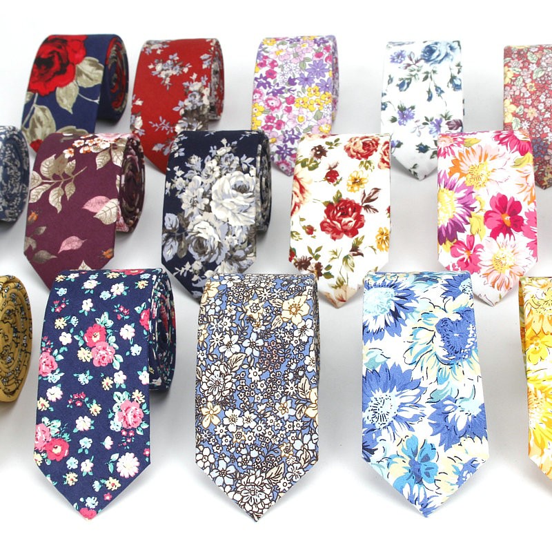 New Floral Tie For Men Women S - مراجعة Skinny Tie Men وسعره