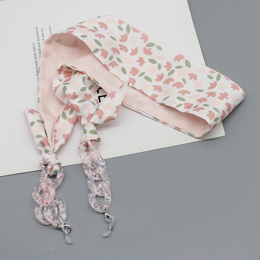 Bohemia Print Silk Scarf Glass - مراجعة Silk Neck Scarf وسعره