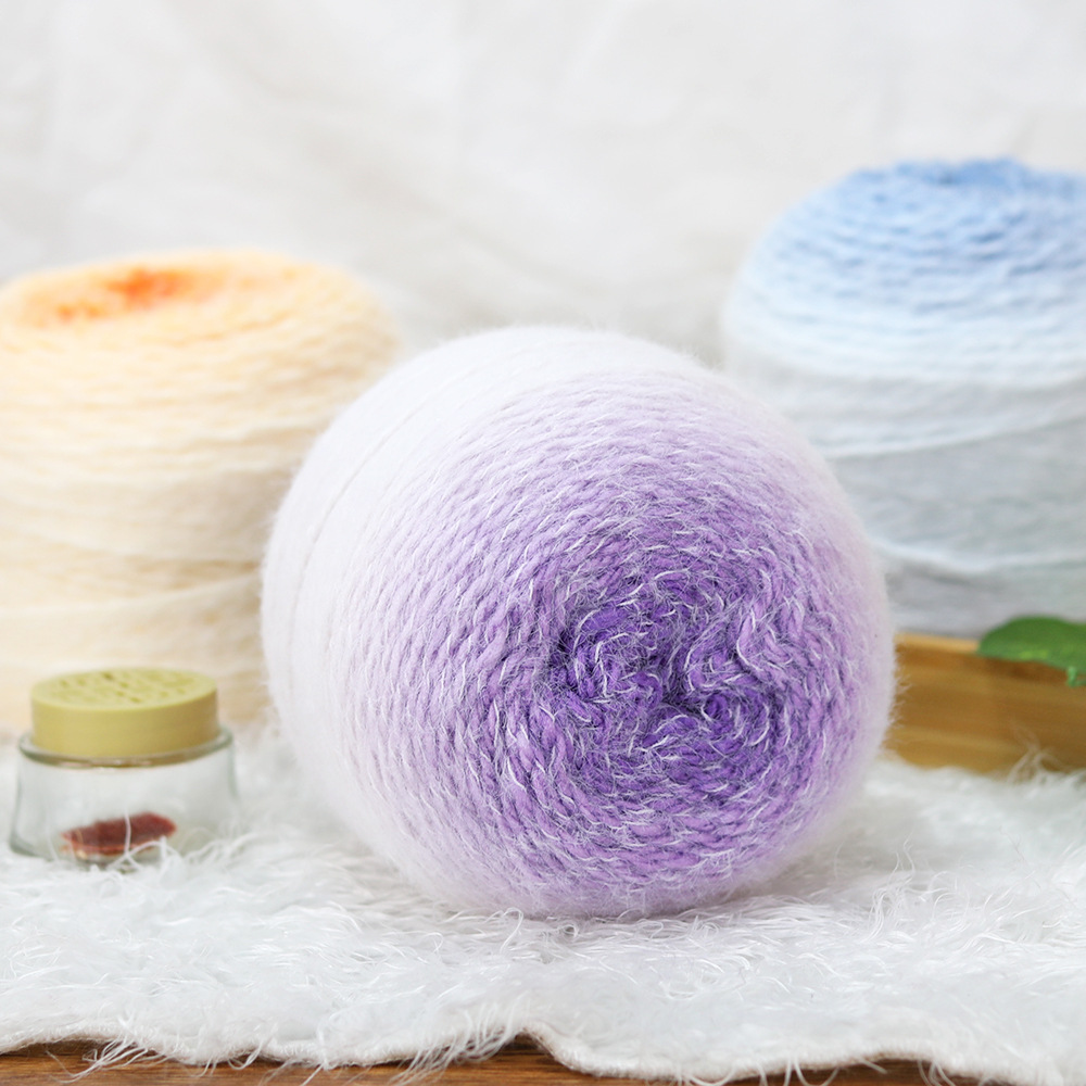 Gradual-length plush yarn, cak - مراجعة Woven Scarf Blanket وسعره