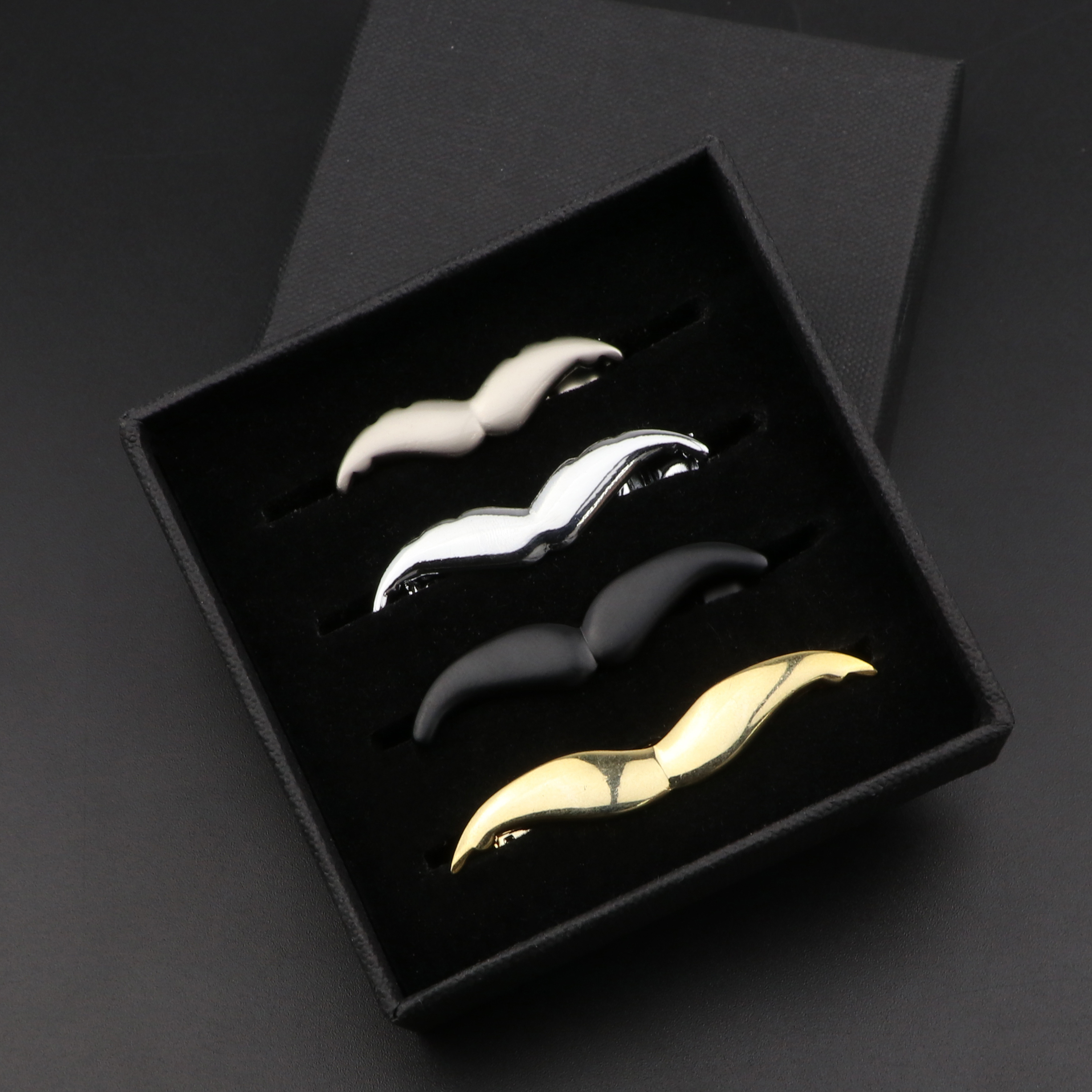 Fashion Metal Men Tie Clip Set - مراجعة Tie Bar Set Gift وسعره