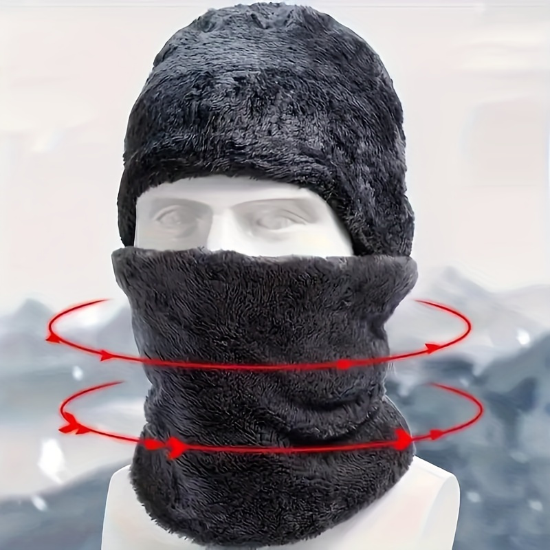 Men's winter hat, outdoor wint - مراجعة Muffler Men Wool وسعره