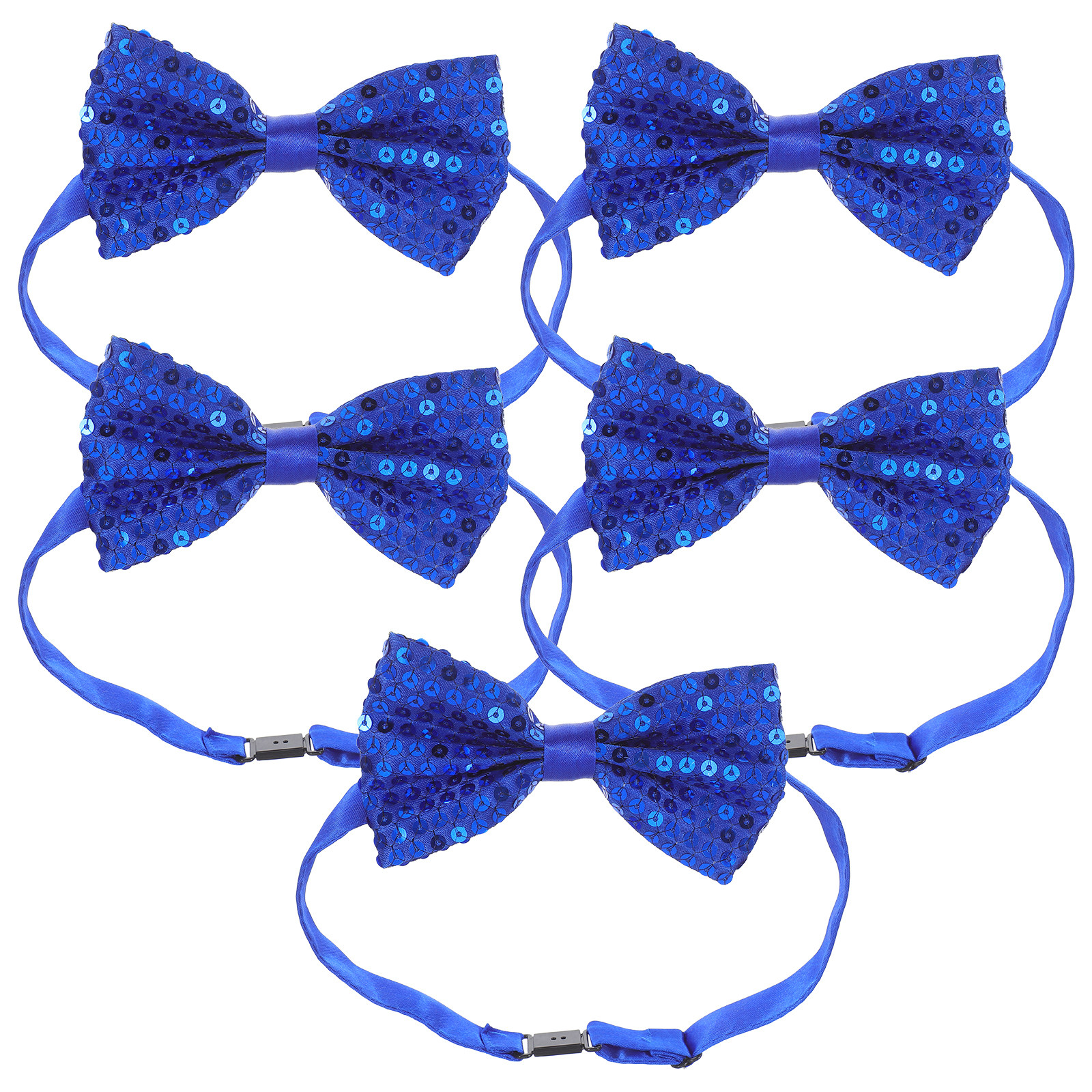 5Pcs Children's Sequin Bow Tie - مراجعة Bow Tie Pre Tied وسعره