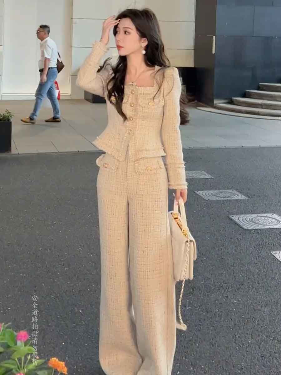 2024 Winter Women's Fashion an - مراجعة Pocket Square Set وسعره