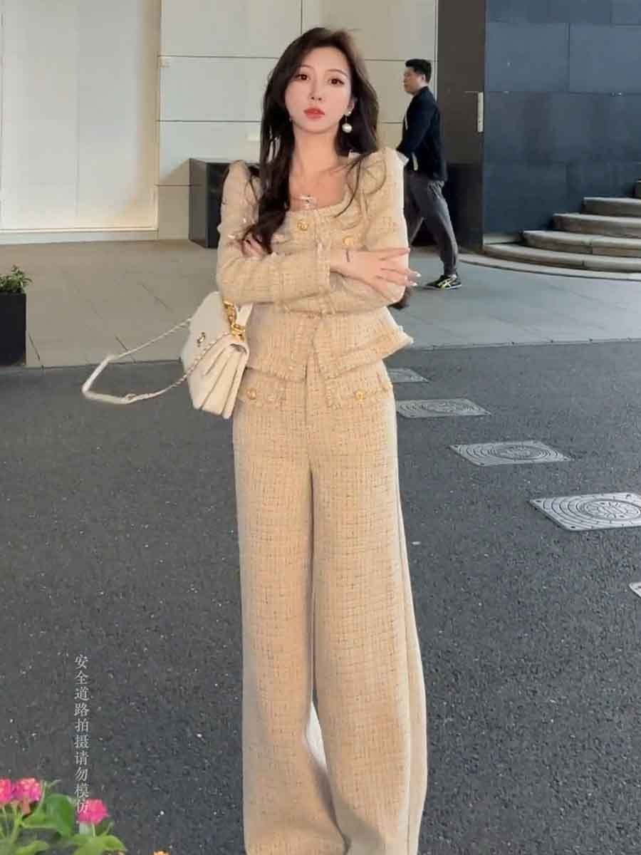 2024 Winter Women's Fashion an - مراجعة Pocket Square Set وسعره