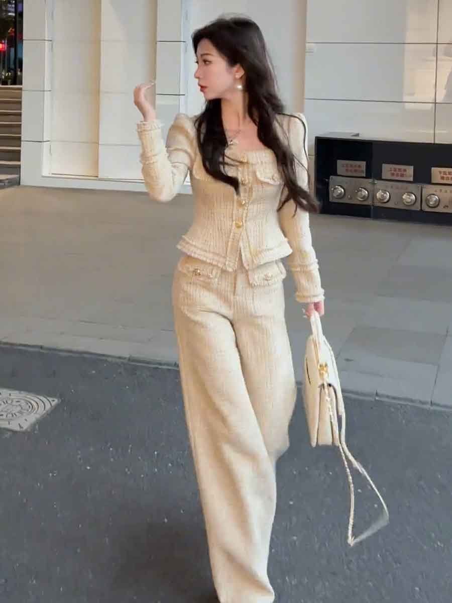 2024 Winter Women's Fashion an - مراجعة Pocket Square Set وسعره