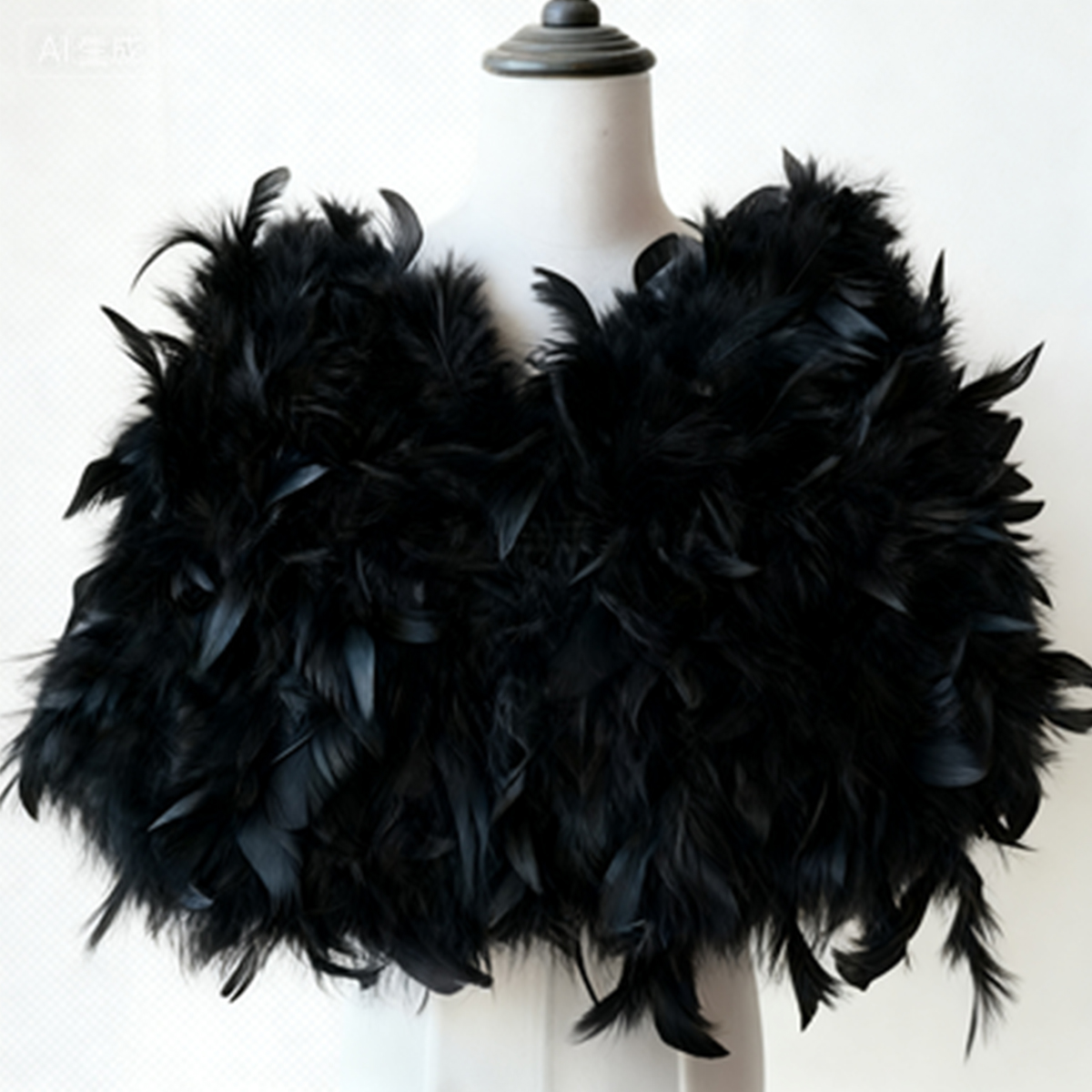 New Ostrich Feather Women's Ca - مراجعة Stole Wedding Shawl وسعره