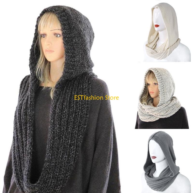 Y5GC Women Rib Knit for Infini - مراجعة Infinity Scarf Knit وسعره