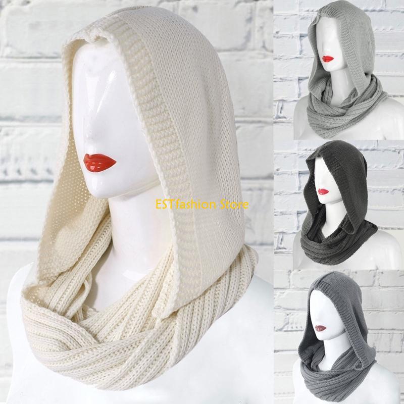 Y5GC Women Rib Knit for Infini - مراجعة Infinity Scarf Knit وسعره