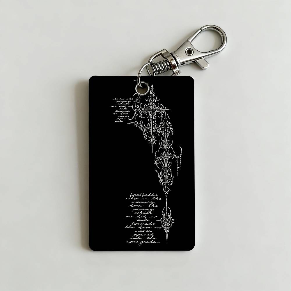 Gothic Cyber Sigil Cross Card  - مراجعة Lanyard Badge Holder وسعره