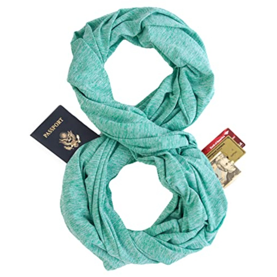 Infinity Travel Scarf Loop wit - مراجعة Infinity Scarf Knit وسعره