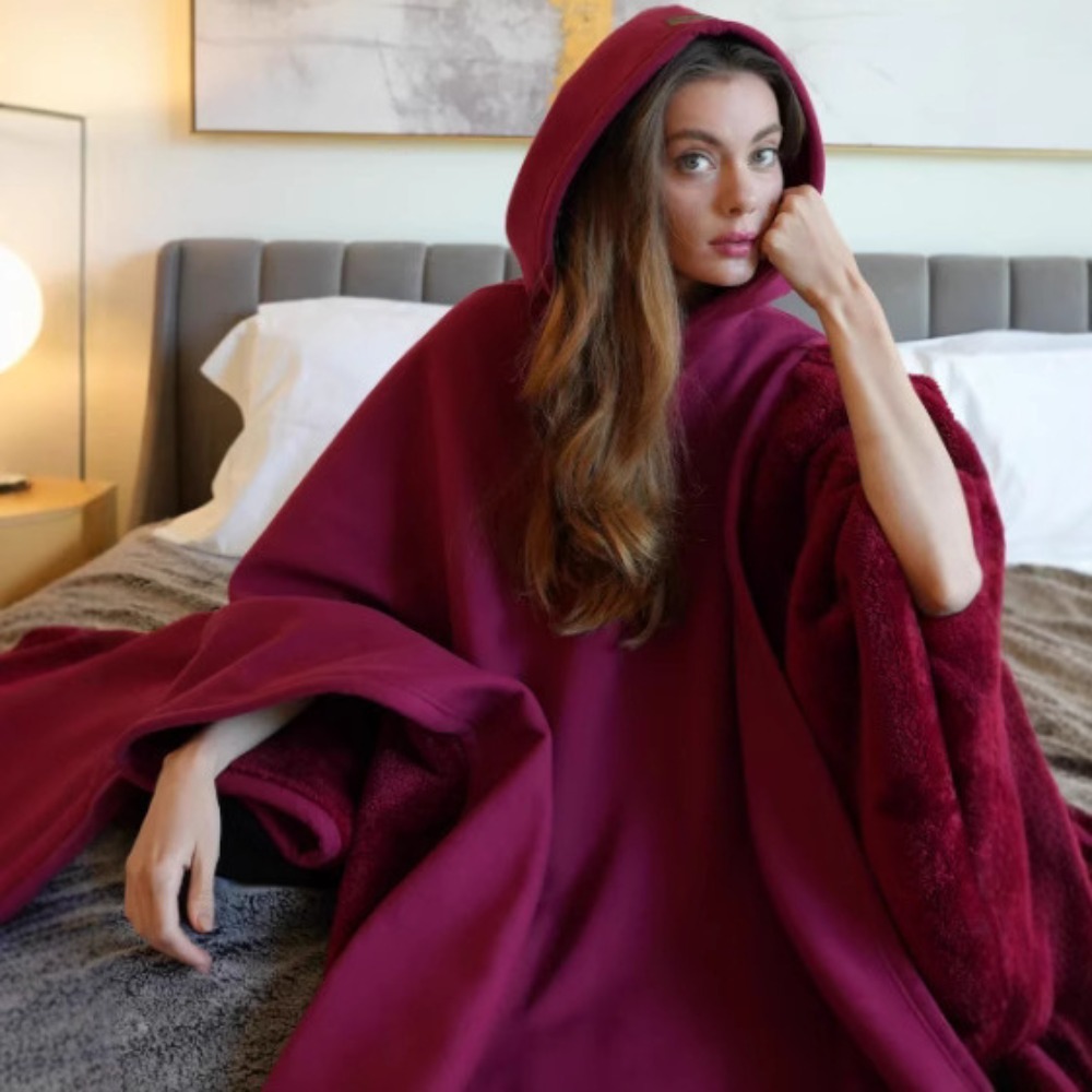 Good Quality Indio Cloak Hoodi - مراجعة Woven Scarf Blanket وسعره