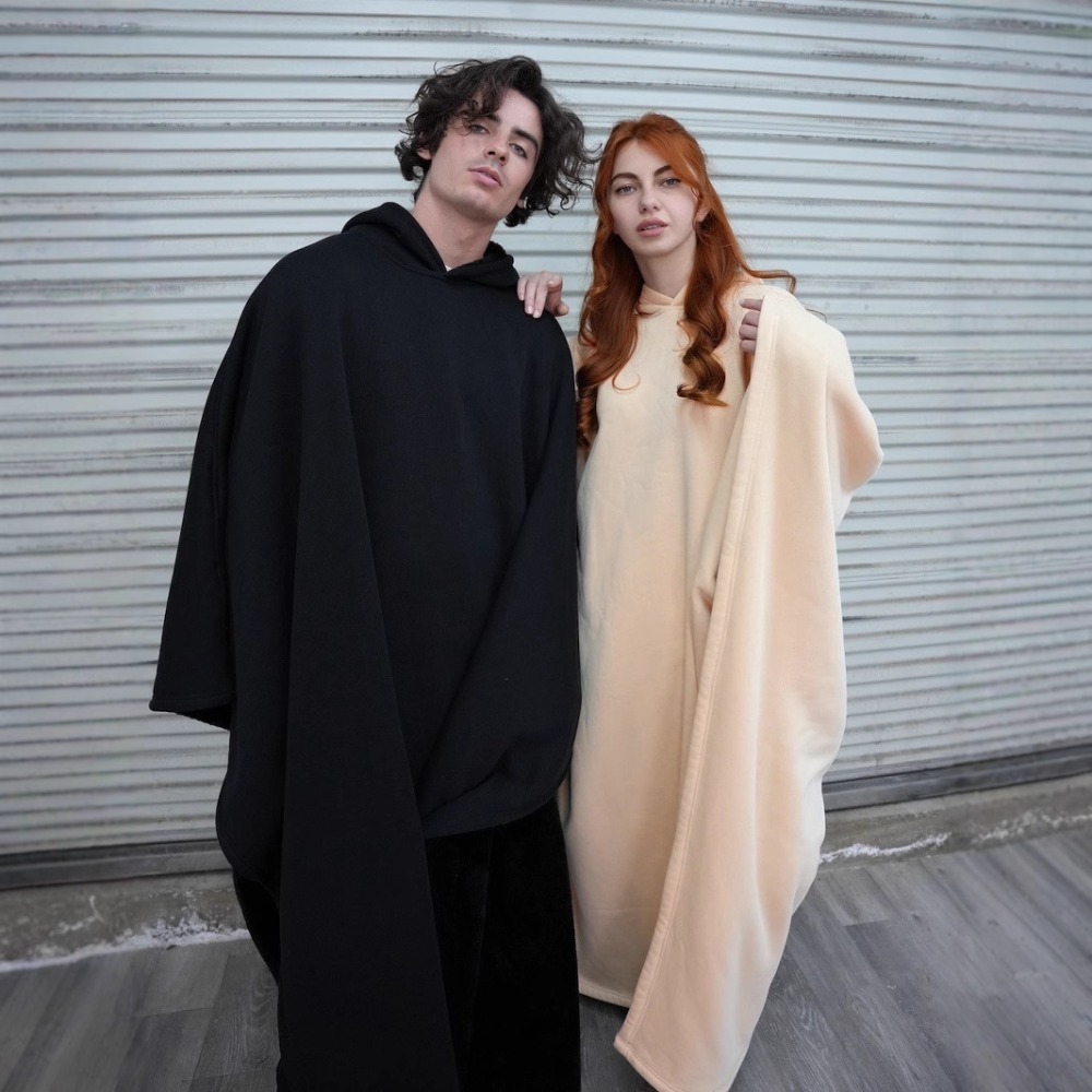 Good Quality Indio Cloak Hoodi - مراجعة Woven Scarf Blanket وسعره