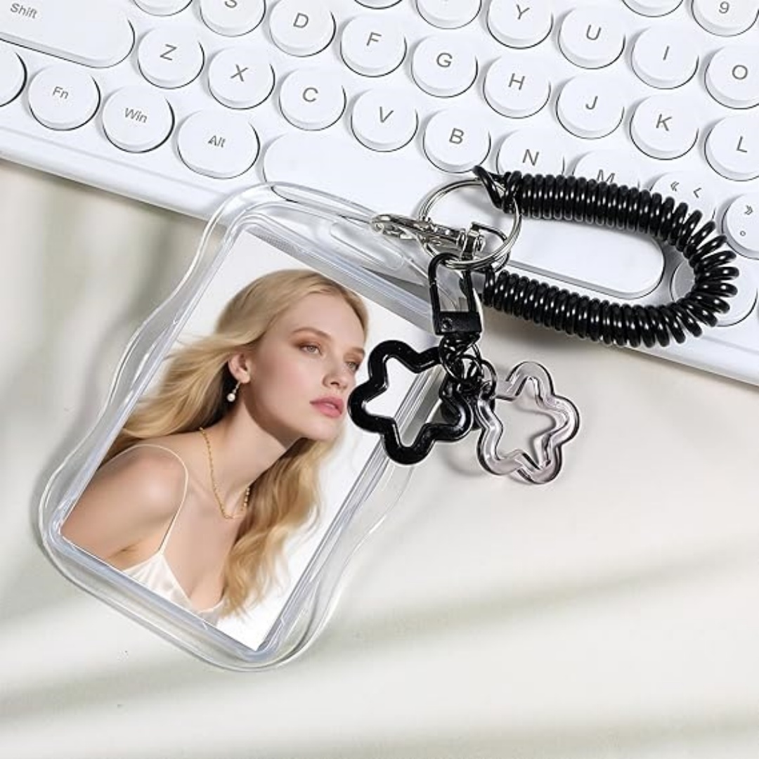 Photocard Holder Keychain 8.5c - مراجعة Lanyard Badge Holder وسعره