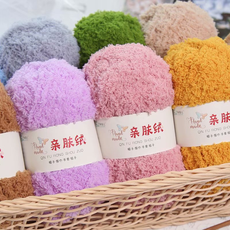 Chenille Plush Chunky Yarn for - مراجعة Woven Scarf Blanket وسعره