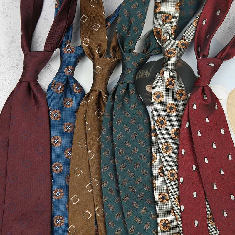 Linbaiway Business Floral Prin - مراجعة Skinny Tie Men وسعره