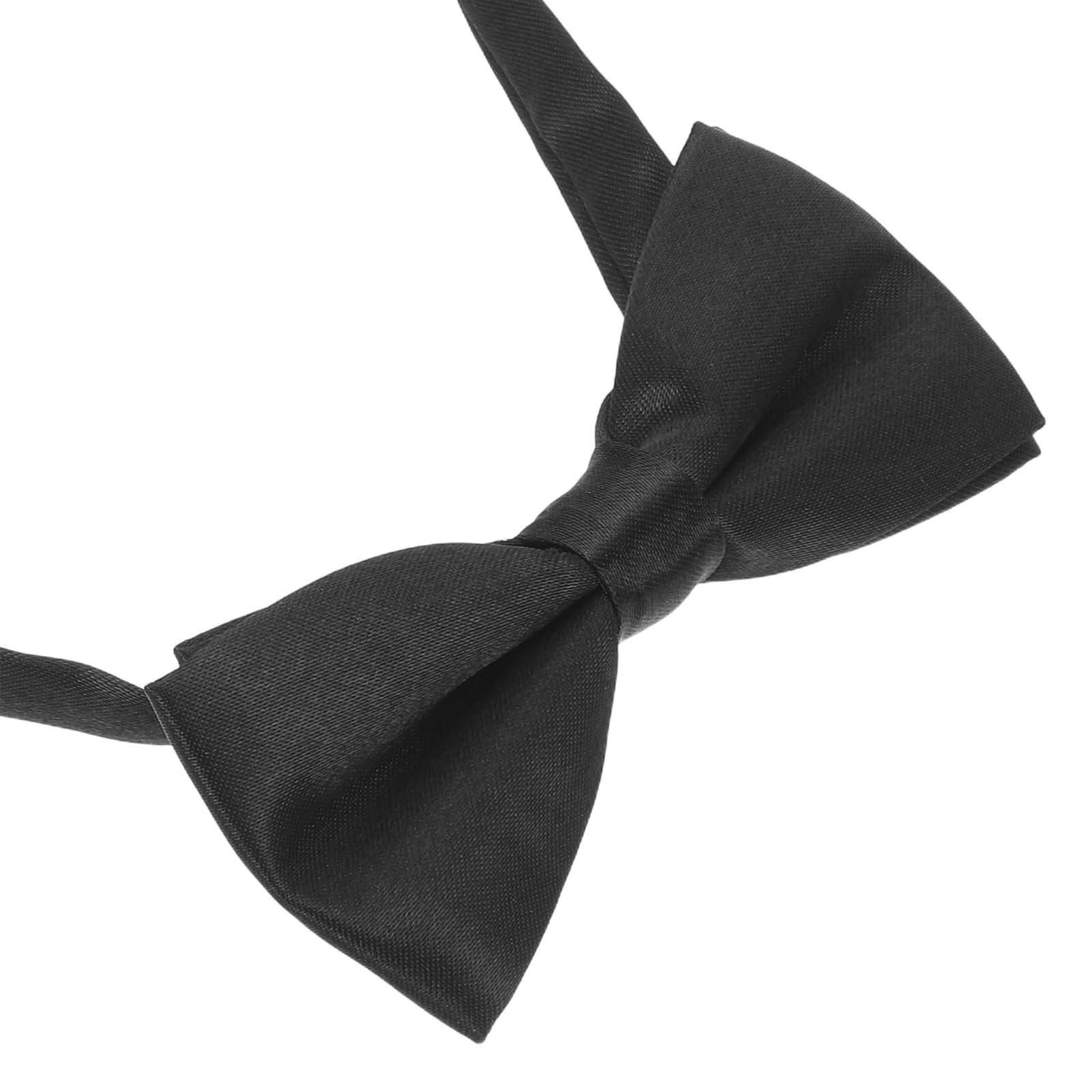 Adjustable Black Bow Tie for K - مراجعة Bow Tie Pre Tied وسعره