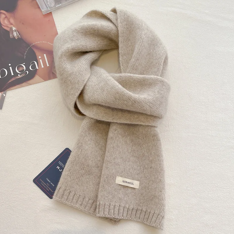 High Quality 100% Wool Scarf M - مراجعة Muffler Men Wool وسعره