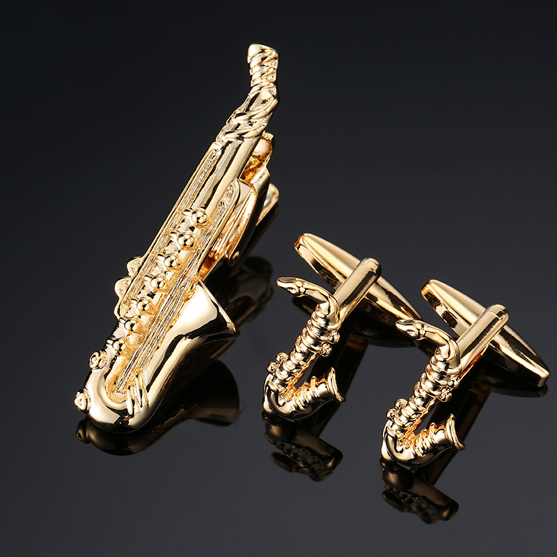 High Quality Cuff links neckti - مراجعة Tie Bar Set Gift وسعره