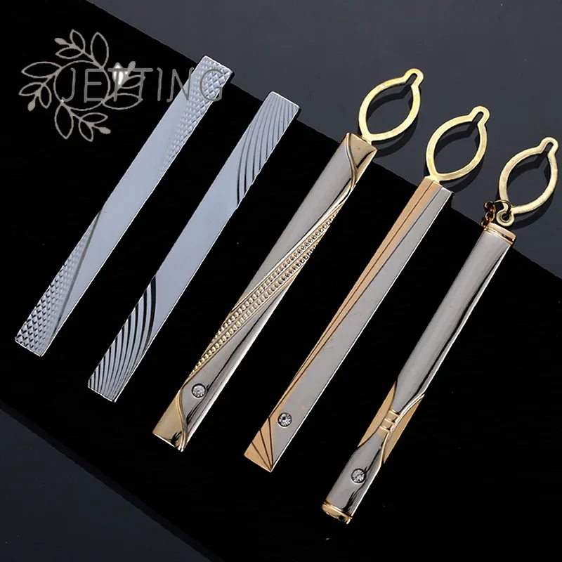 Hot Metal Simple Necktie Buckl - مراجعة Tie Clip Silver وسعره