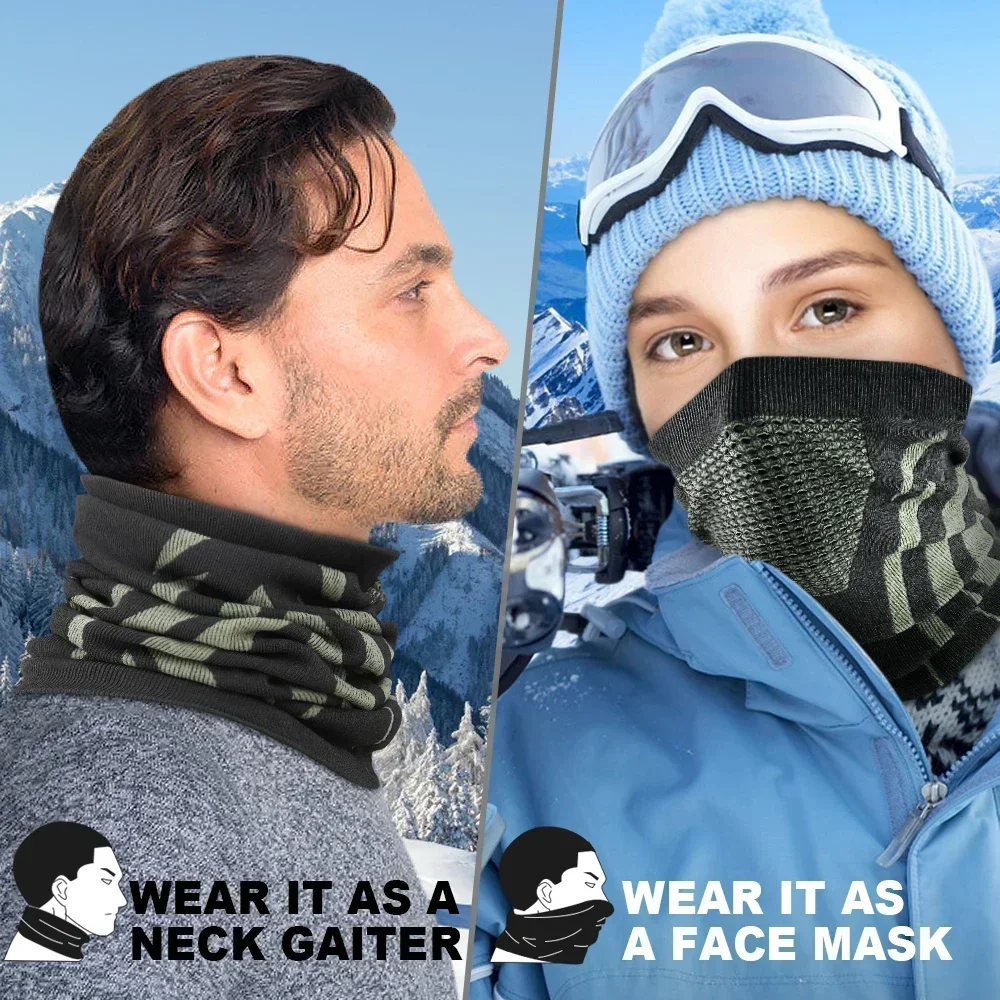 Winter Ring Tube Soft Bandana  - مراجعة Neck Warmer Tube وسعره