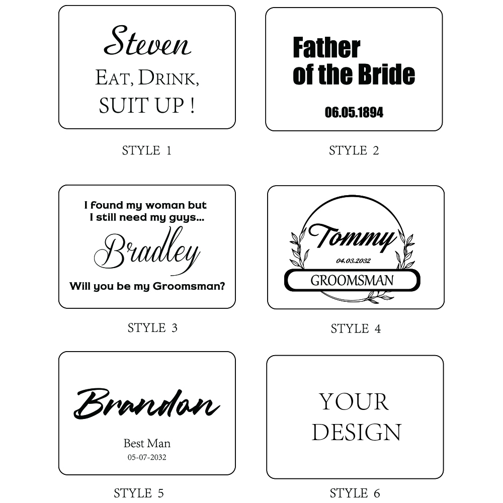 Name Engraved Groomsmen Best M - مراجعة Tie Bar Set Gift وسعره