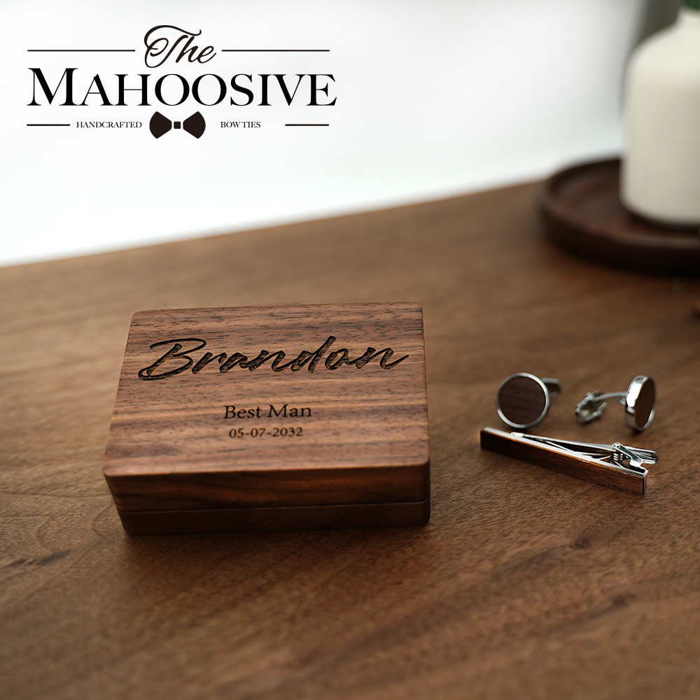 Name Engraved Groomsmen Best M - مراجعة Tie Bar Set Gift وسعره